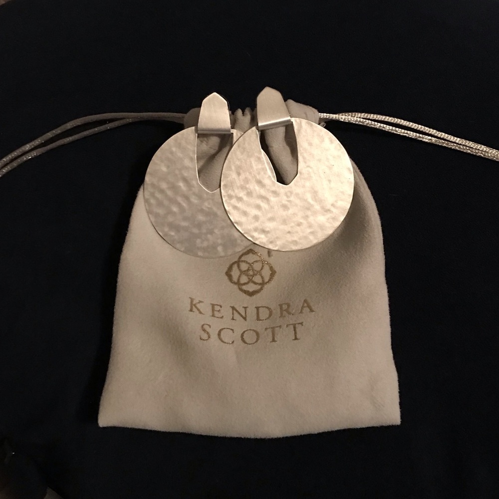 Kendra Scott Diane Statement Earring Bright Silver